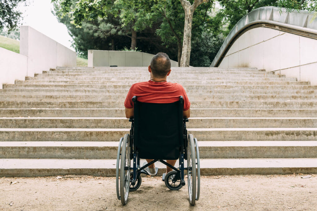 wheelchair stairs